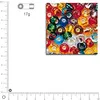 Image de Mini-rocailles intérieur argenté - Assortiment - Ø 2 mm x 17 g