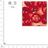 Image de Rocailles intérieur argenté - Rouge - Ø 2,6 mm x 16 g