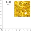 Image de Rocailles intérieur argenté - Jaune - Ø 2,6 mm x 16 g