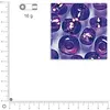 Image de Rocailles intérieur argenté - Lilas - Ø 2,6 mm x 16 g