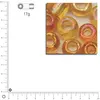 Image de Mini-rocailles transparentes lustrées - Or - Ø 2 mm x 17 g