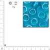 Image de Mini-rocailles transparentes lustrées - Turquoise - Ø 2 mm x 17 g