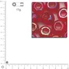 Image de Mini-rocailles transparentes lustrées - Rouge vin - Ø 2 mm x 17 g