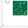 Image de Mini-rocailles transparentes lustrées - Vert - Ø 2 mm x 17 g