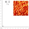 Image de Rocailles opaques lustrées - Orange - Ø 2,6 mm x 17 g