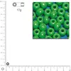 Image de Rocailles indiennes - Vert - Ø 4,5 mm x 17 g