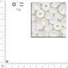 Image de Rocailles opaques - Blanc - Ø 2,6 mm x 17 g