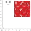 Image de Mini-rocailles transparentes - Rouge - Ø 2 mm x 17 g