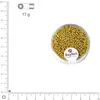 Image de Mini-rocailles nacrées - Or - Ø 2 mm x 17 g