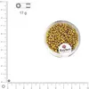 Image de Rocailles nacrées - Or - Ø 2,6 mm x 17 g