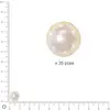 Image de Perles Renaissance - Blanc - Ø 10 mm x 35 pces