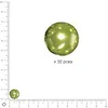 Image de Perles Renaissance - Jade - Ø 10 mm x 35 pces