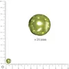 Image de Perles Renaissance - Jade - Ø 8 mm x 25 pces