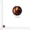 Image de Perles Renaissance - Praliné - Ø 8 mm x 25 pces