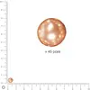 Image de Perles Renaissance - Cachemire - Ø 6 mm x 45 pces