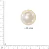 Image de Perles Renaissance - Blanc - Ø 4 mm x 85 pces