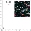Image de Rocailles intérieur argenté - Brun foncé - Ø 4 mm x 17 g