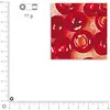 Image de Rocailles intérieur argenté - Rouge - Ø 4 mm x 17 g