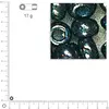 Image de Rocailles intérieur argenté - Hématite rouge - Ø 4 mm x 17 g