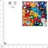 Image de Rocailles intérieur argenté - Assortiment - Ø 4 mm x 17 g
