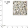 Image de Rocailles tubes twist intérieur argenté - Couleur Argent - 12 mm x 14 g