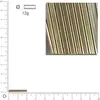Image de Rocailles tubes intérieur argenté - Couleur Argent - 20 mm x 12 g