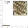 Image de Rocailles tubes intérieur argenté - Couleur Argent - 30 mm x 12 g