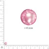Image de Perles Renaissance - Orchidée - Ø 6 mm x 45 pces