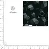 Image de Facettes dépolies - Noir - 6 mm x 50 pces