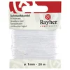 Image de Cordon bijou - blanc - 1 mm x 20 m