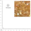 Image de Facettes dépolies - Topaze clair - 3 mm x 100 pces