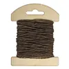 Image de Cordon en papier - ø 1,2mm - Brun Foncé