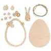 Image de  uf de Pâques en Bois à monter - 12 cm