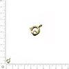 Image de Fermoir à ressort - Ø 7 mm - Doré
