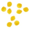 Image de Pompons - Jaune - 0,7 cm - 70 pces