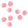 Image de Pompons - Rose - 1,5 cm - 60 pces