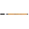 Image de Stabilo 3 Stylos Feutre Point 88 - Coloris Noir