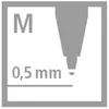 Image de Stabilo - Lot De 2 Recharges Stylo Bille - Noir