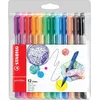 Image de Stabilo Pochette X 12 Stylos-Feutres Pointmax
