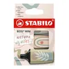 Image de Stabilo Surligneur Boss Mini Naturevibes, Ãtui Carton De 3