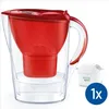 Image de Carafe Filtrante Brita Marella Rouge
