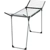 Image de Leifheit - SÃÂ©choir sur pied Pegasus 150 Solid Slim Black 15 m  - Noir