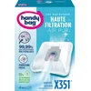 Image de Handy Bag X351 - Kit d'accessoires pour aspirateur - pour aspirateur - pour Hoover FREESPACE TFG 5123 011, TFG5123, TFS 5198 011, TFS 51XX, TFS 52XX, TFS5100, TFS5187