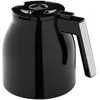 Image de Melitta EasyTop Therm - CafetiÃ¨re - 12 tasses - noir / argent