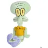 Image de Peluche - Simba - SpongeBob Calamardo - Jaune - Vert - 3 ans et plus