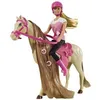 Image de PoupÃ©e Steffi Sur Son Cheval SpÃ©cial Ãquitation
