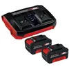 Image de Einhell PXC-Starter-Kit 2x 4,0Ah et Twincharger Kit - 4512112