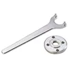 Image de Wolfcraft ClÃ© droite, avec Ã©crou M 14. pour meuleuses Ã  alÃ©sage 22 mm