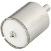 Image de TrÃ©pan diamant carrelage WOLFCRAFT diamÃ¨tre 45mm