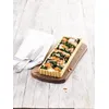 Image de Kaiser La Forme Plus Moule Ã Quiche Rectangulaire, MatÃ©riau En CÃ©ramique, Noir